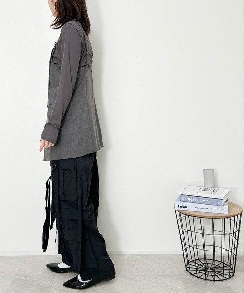 定価2.8万❗️DESCENTE ナイロンパンツ パッカブル テック y2k anuke SALE60%OFF アンヌーク 2024FallWinter ボトムス Nylon
