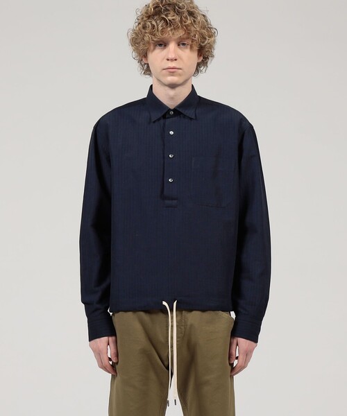 Salvatore Piccolo リネンライク シャツ　M MEN Salvatore Piccolo / サルバトーレピッコロ LINEN CHECK