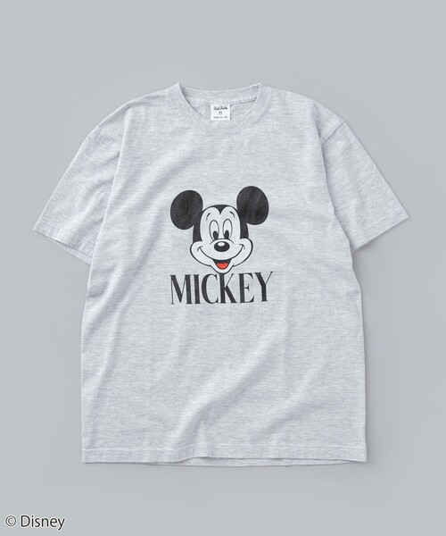 tシャツ ROCK STANLE（ロックスタンレー）別注 MICKEY / フェイスプリントTシャツ メンズ | Disney