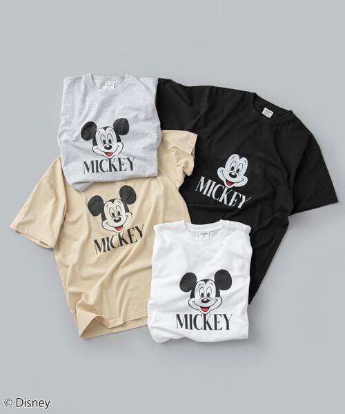 tシャツ ROCK STANLE（ロックスタンレー）別注 MICKEY / フェイスプリントTシャツ メンズ | Disney | 02
