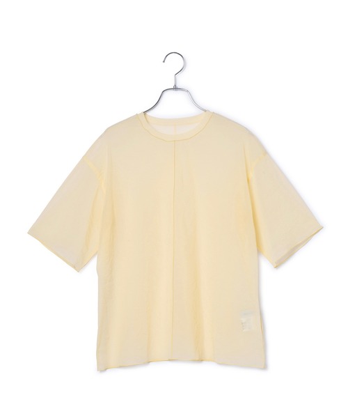 ADAM ET ROPE' tシャツ シアータフタメローステッチT レディース