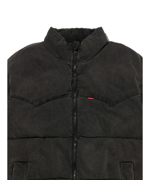 Levi's ダウンジャケット 楽天市場】Levi's Western Super Puffer Jacket denim RDS down