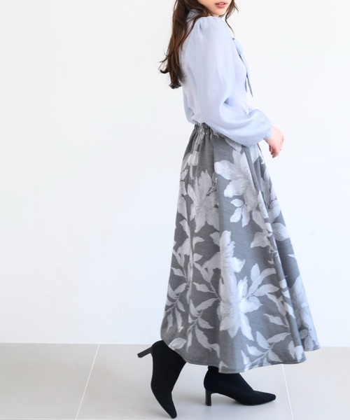 MISCH MASCH（ミッシュマッシュ） スカート ジャガードフラワー