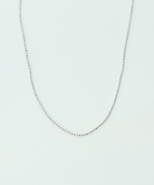 ネックレス flavor ボールチェーン45cm　silver925 レディース
