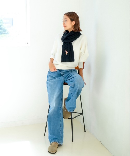 【国内発】ユーエスポロアッスン USPA2014 マフラー U.S. POLO ASSN. マフラー ストール 「U.S. ASSN.」 ユーエス