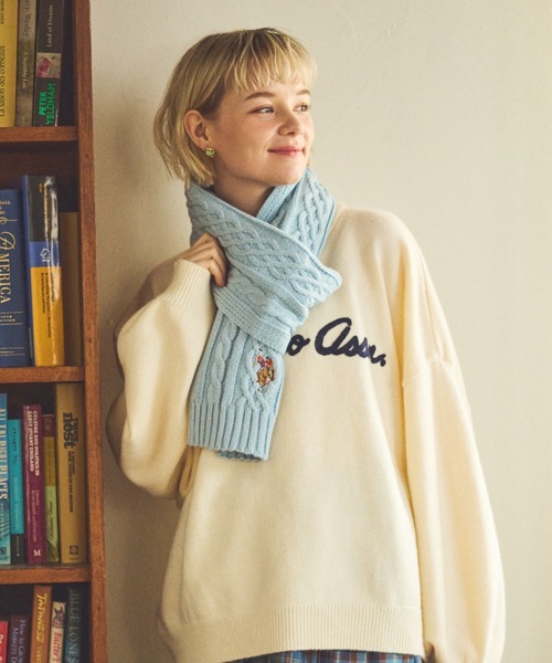 U.S. POLO ASSN. マフラー ストール 「U.S. ASSN.」 ユーエス