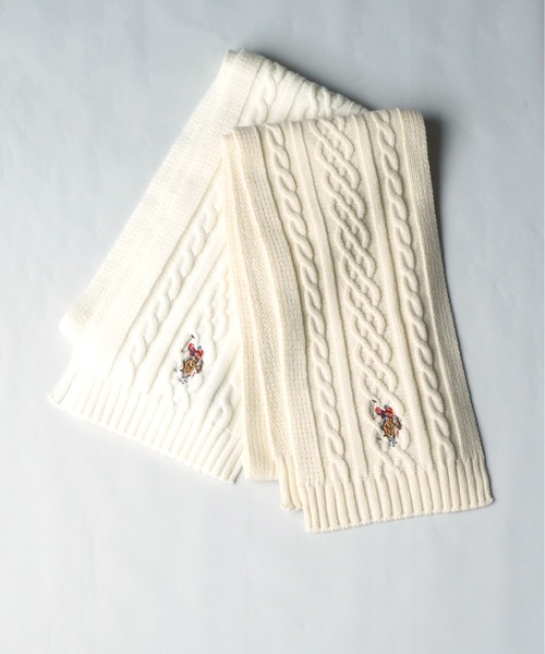 【国内発】ユーエスポロアッスン USPA2015 マフラー セール】【U.S. POLO ASSN.】ロゴ刺繍チェックマフラー