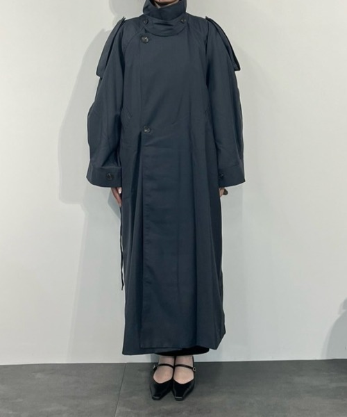 ANDRESD トレンチコート コート over long trench coat オーバー