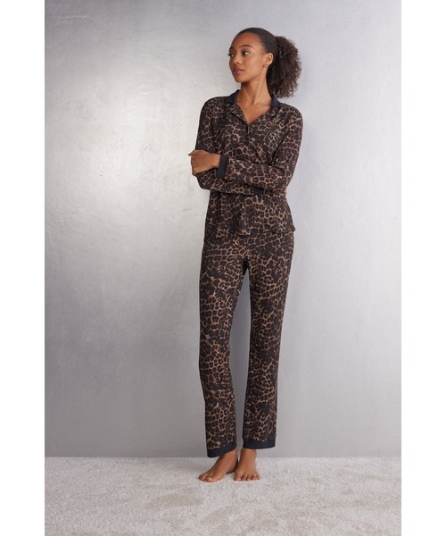 30％OFF TUNIC チュニック 鴨居羊子 前開きパジャマ 40接結 バラリボン  