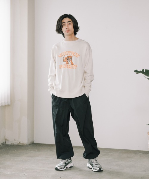 United Athle パンツ 「UNITED ATHLE」コットンライク ナイロン