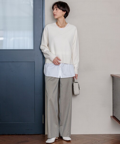 23区（ニジュウサンク） パンツ 「VERY3月号掲載/洗える」TR