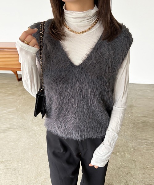 ベスト ジレ エコファージレベスト レディース ベスト ジレ エコファーベスト レディース : ZOZOTOWN Yahoo!店