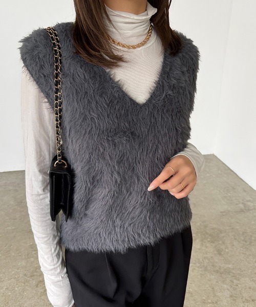 ベスト ジレ ファーベスト レディース : ZOZOTOWN Yahoo!店