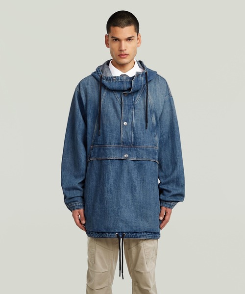 G-STAR RAW ブルゾン アウター Parachute Hooded Anorak/ミリタリー
