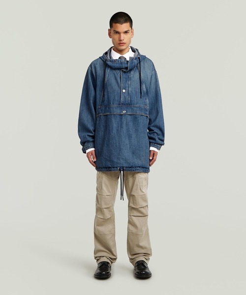 G-STAR RAW ブルゾン アウター Parachute Hooded Anorak/ミリタリー