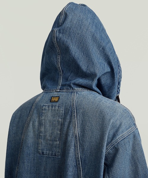 G-STAR RAW ブルゾン アウター Parachute Hooded Anorak/ミリタリー