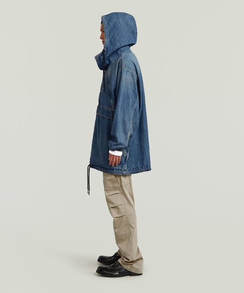 G-STAR RAW ブルゾン アウター Parachute Hooded Anorak/ミリタリー