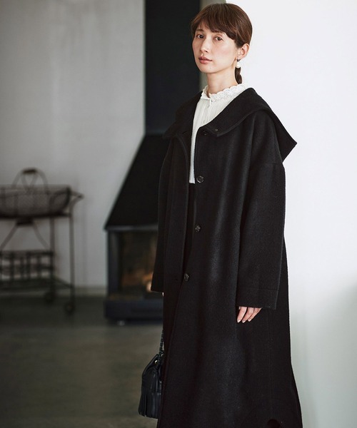 Sunny clouds（サニークラウズ） コート X-LARGE ブラック レディース