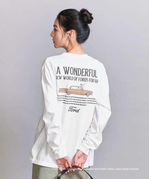 tシャツ 「別注」「GOOD ROCK SPEED」FORD ロングスリーブ Tシャツ レディース GOOD ROCK SPEED tシャツ 「別注」「GOOD SPEED」FORD ロング