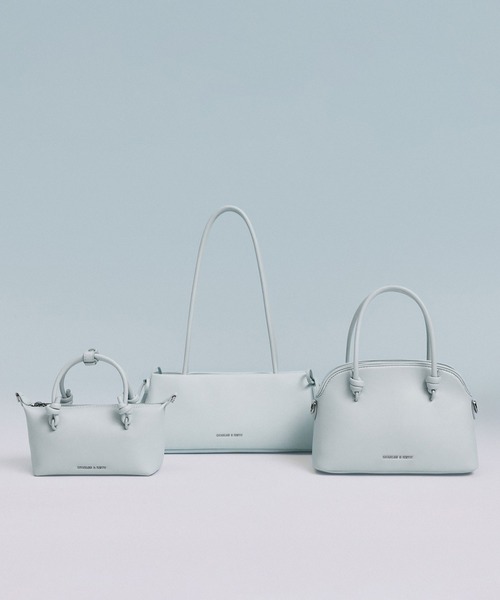 CHARLES ＆ KEITH ショルダーバッグ バッグ ボウ イロンゲイ