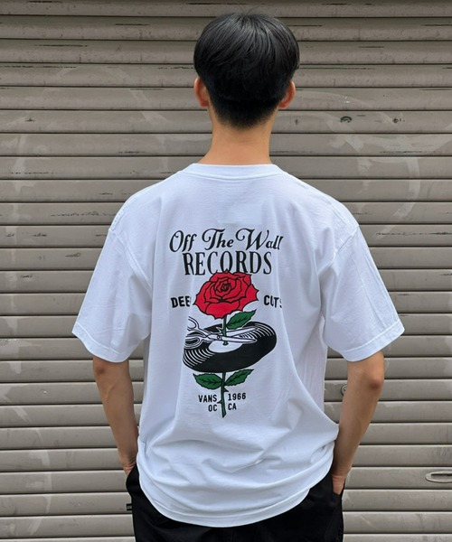 VANS☆ショートスリーブ Tシャツ VANS tシャツ 「VANS」Deep Cut SS ディープカットショート