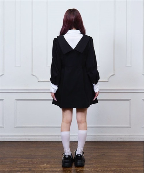 Fickle Bebe（フィクルベベ） ワンピース レイヤードクラシカル