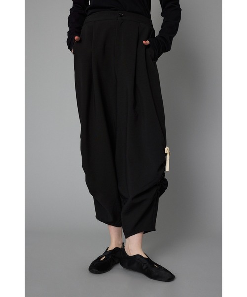 にゃ様 Subciety スラックス Herringbone side zip wide slacks メンズ