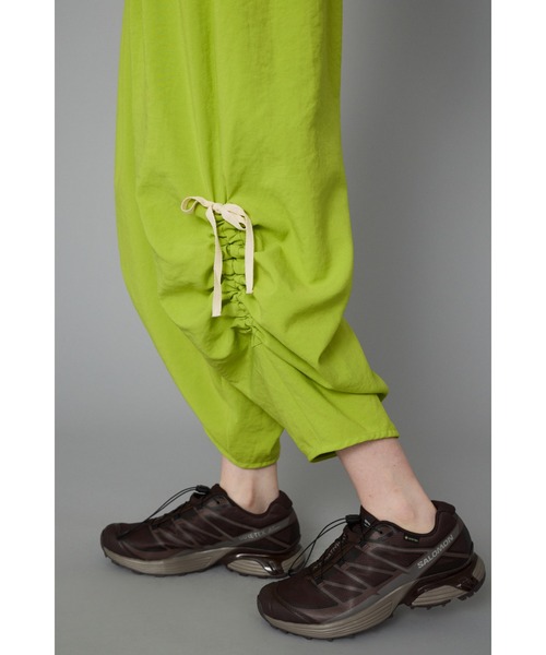 HeRIN.CYE スラックス パンツ Side gather pants サイドギャザーパンツ