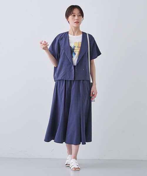 INDIVI ジャケット テーラードジャケット 春SALE！「通気性撥水