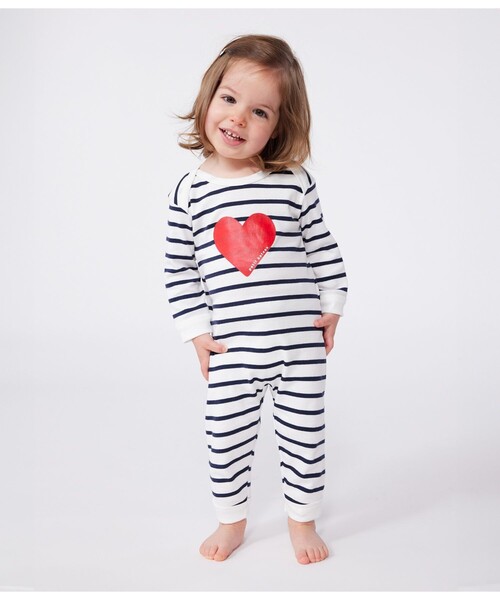 新品 未使用 プチバトー スナップレス ロンパース 長袖 12m 12m 2点 スナップレスロンパース｜ベビー服・子供服通販のPETTIT BATEAU