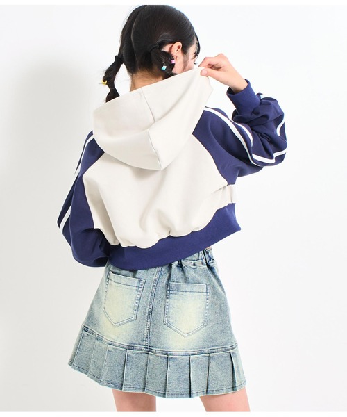 ANAP GiRL ジャージ ダブルジップ パーカー キッズ 子供服