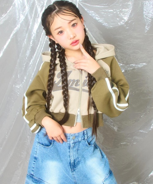 ANAP GiRL（アナップガール） ジャージ ダブルジップ ジャージ