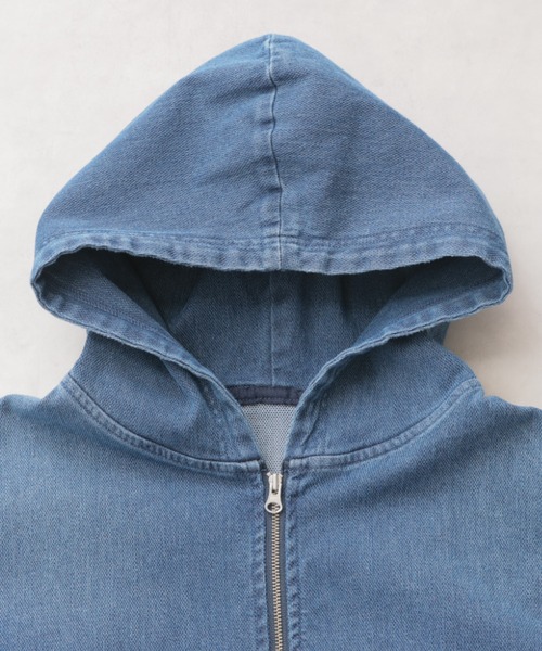 HUG.U（ハグユー） パーカー 「 革命 デニム 」パーカー レディース