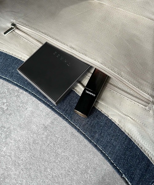 ショルダーバッグ バッグ 大容量デニム肩掛けバッグ レディース | LOWO | 11