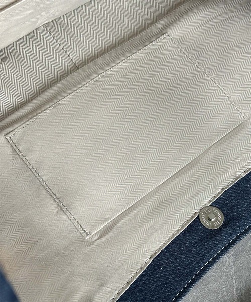 ショルダーバッグ バッグ 大容量デニム肩掛けバッグ レディース | LOWO | 12