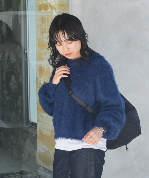 「COLONY 2139」 長袖ニット FREE レッド レディース_画像5