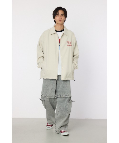 ロデオクラウンズ☆ルミネ新宿限定☆レア✨☆ミッキー☆コーチジャケット RODEO CROWNS WIDE BOWL | 【UNISEX】（ミッキー） ミリタリーブルゾン