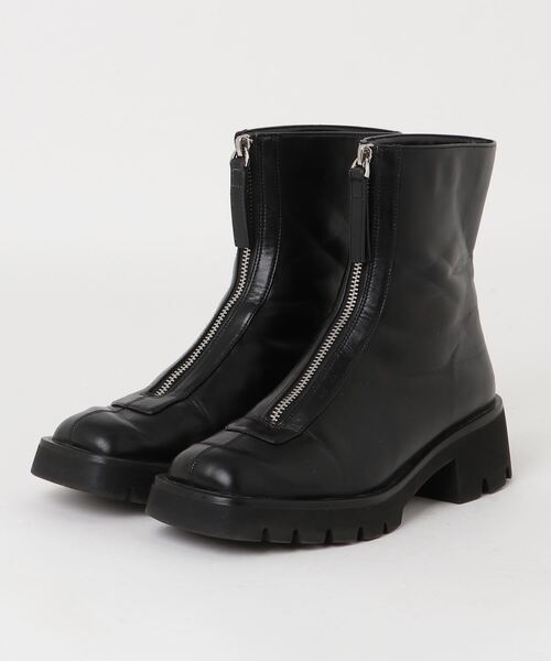 SH☆ Odette e Odileブーツ黒 ODETTE E ODILE（オデット エ オディール） ショートブーツ 24cm