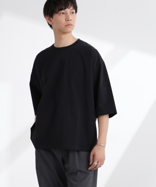 断捨離中！maillot ワイドトレーナー&ワイド長袖Ｔシャツ maillot取扱店 マイヨ通販 maillot/wide border long-Tee