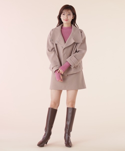 「JILL by JILL STUART」 コート MEDIUM ベージュ レディース_画像5
