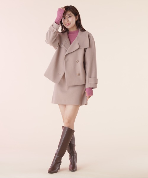 「JILL by JILL STUART」 コート MEDIUM ベージュ レディース_画像7