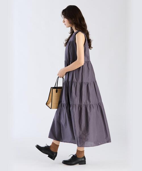 【極美品】To b. by agnes b.フーディーティアードワンピース 黒 極美品】To b. by agnes b.フーディーティアードワンピース 黒