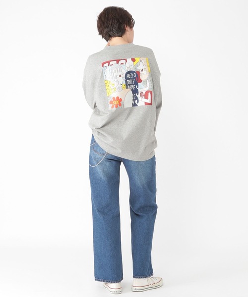 studio CLIP tシャツ 「daily CLIP×HELLOAYACHAN」バック