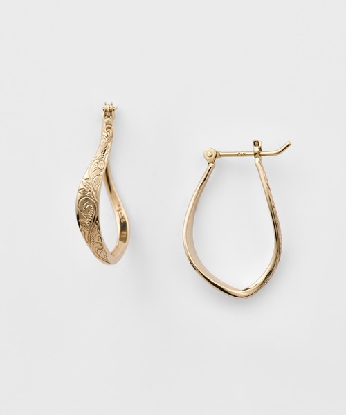 agete（アガット） ピアス K5カーブピアス レディース : ZOZOTOWN