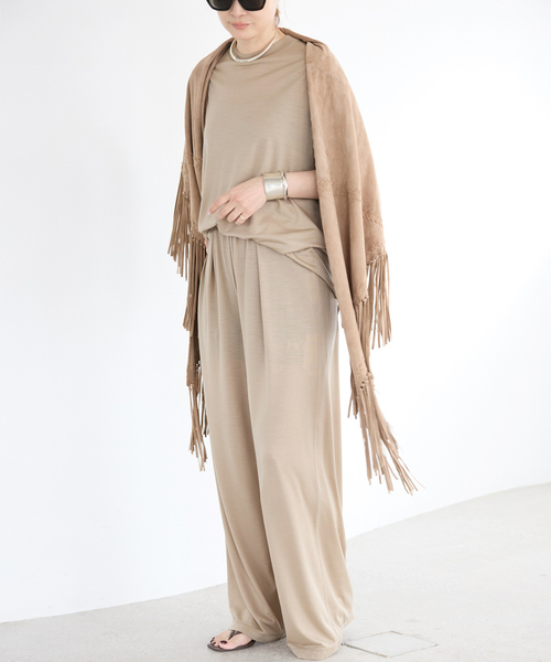 Deuxieme Classe パンツ *Prime wool jersey レディース