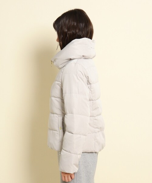 「Dessin」 ダウンジャケット 02 ライトベージュ レディース_画像3