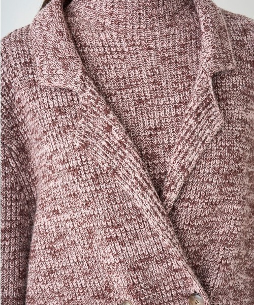 STONE  スナイデルニット カーディガン SNIDEL（スナイデル） ニットカーディガン FREE ブラウン レディース