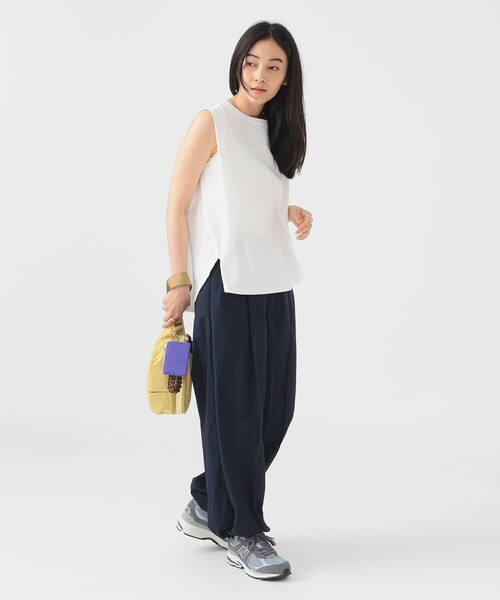 B：MING by BEAMS tシャツ 「NAVYS掲載 / 吸水速乾・接触冷感