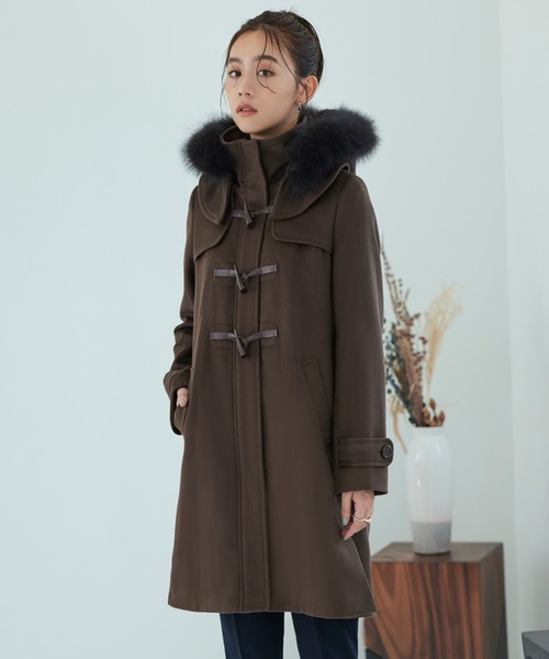 RUIRUE BOUTIQUE（ルイルエブティック） ダッフルコート S ブラウン