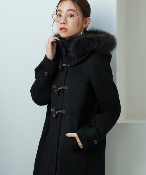 RUIRUE BOUTIQUE（ルイルエブティック） ダッフルコート S ブラウン